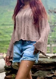 Long Sleeve Knit Top