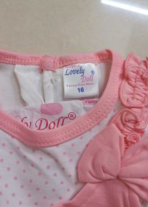 Cute Pink Dress Set