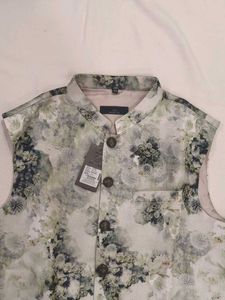XXL - Floral Nehru Jacket