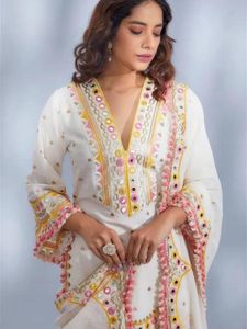 Elegant White Kurta Set