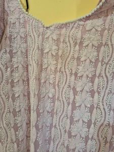 Embroidered Kurta And Pyajama With Duppta