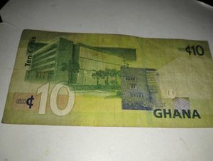 10 Cedi Ghana Currency