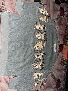 Fun Animal Print Pullover