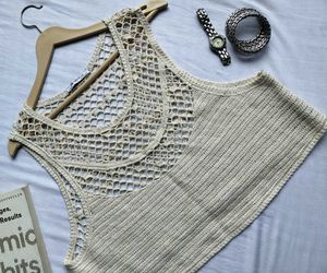 Crochet Knit Tank Top