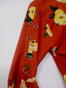 FLORAL TOP FORMAL WEAR