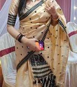 Assamese traditional mekhela sador New