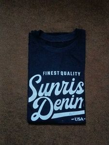 Sunrise Denim Graphic Tee