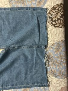 H&amp;M Ultra High Waist Wide Leg Jeans
