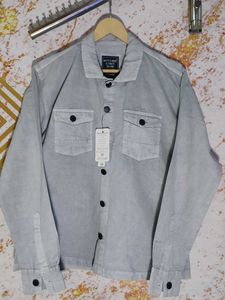 Denim Button-Down Shirt