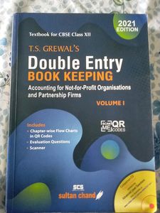 Class 12 Double Entry Book Keeping Ts Grewal