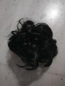 Natural Looking Black Bun Extension
