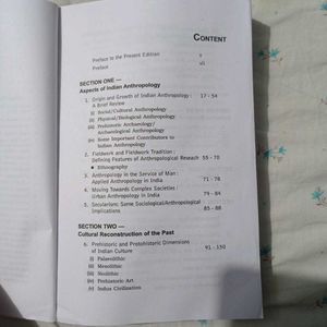 Indian Anthropology Book