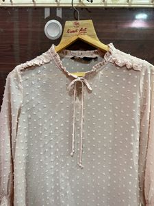 Fig Peach Colour Women’s Full Sleeves Top