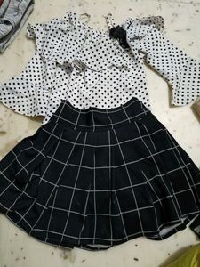 Heavy Quality Skirt Top At Good Condition