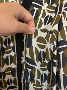 Zara Geometric Print Dress