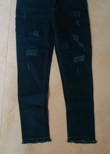 Jeans Size 30 &amp; Ruffle Top Set Xs Siz