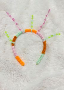 Combo Of Hairband And Scrunchie (HANDMADE)