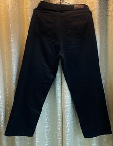 Kraus Black Straight Leg Jeans