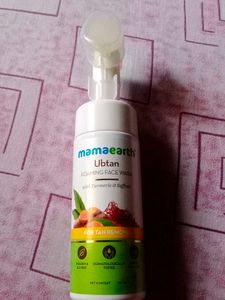 Mamaearth Ubtan Foaming Facewash