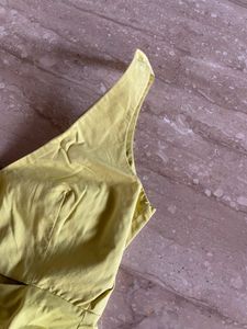 lime yellow dress XS-S