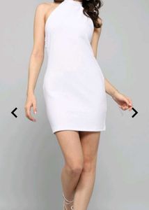 Chic White Mini Dress