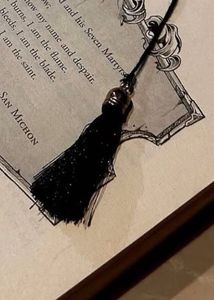 Evil Eye Tassel Bookmark