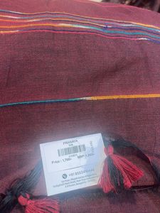 Elegant Maroon Saree