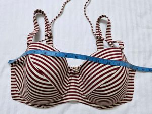 Maroon Bikini Top