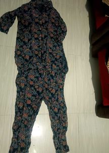 Ikat Print Co-ord Set