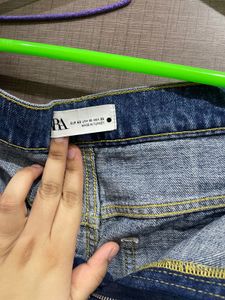 Zara Blue Denim Jeans