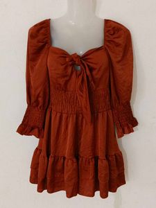 Y2K FIT& FLARE SHORT DRESS