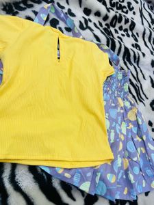 Girls Yellow Dress 👗