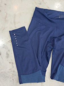 Blue Workout Trackpants