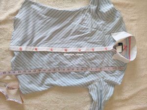Striped Button-Down Shirt