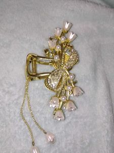 Floral Hair Claw Clip