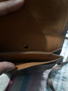 Brown Slign Bag Leather