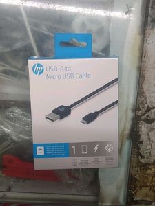 HP USB-A to Micro USB Cable
