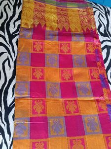 Multicolored Saree