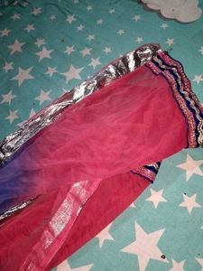 Dupatta Pink And Blue Shade