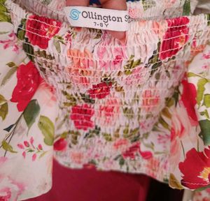 Ollington St. Frilled Sleeves Top &amp; Woven Pant