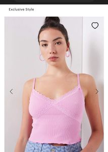 Ardene Seamless Lace Top