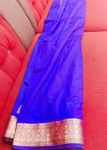 Elegant Blue Saree