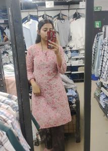 Flower Print Elegant Kurti