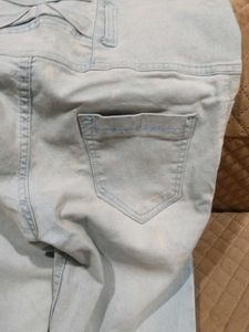 Light Blue High-Waisted Jeans
