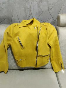 Crop Mustard Jacket