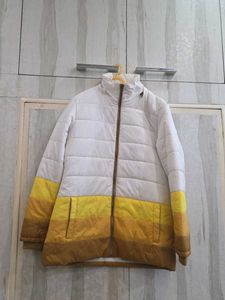 Stylish Color Block Padded Jacket