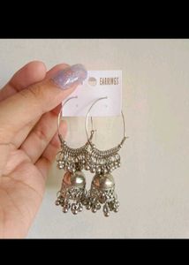 Floral Jhumka Earring Set Combo
