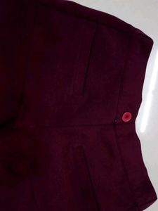 Burgundy Skort(FREE  DELIVERY)