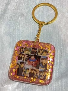 Customised Resin Photo Keychains