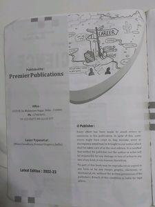Premier Home Science Class 11th Book